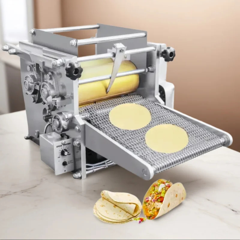 Food Snacks Ideas - Neue Schnelle Snack-Food-Maschine für Tortilla-Tacos, Getreideprodukt-Herstellung,