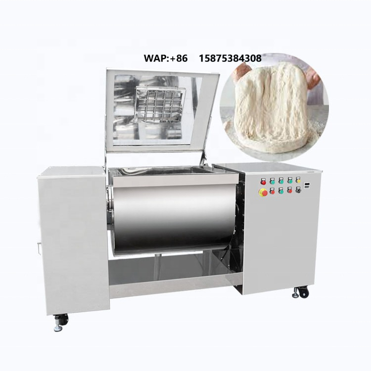 Food Z - CE-zertifizierte Industrielle Edelstahl-Kuchenteig-Mischmaschine, Brot- und Weizenmehl-Sigma-Mischer,
