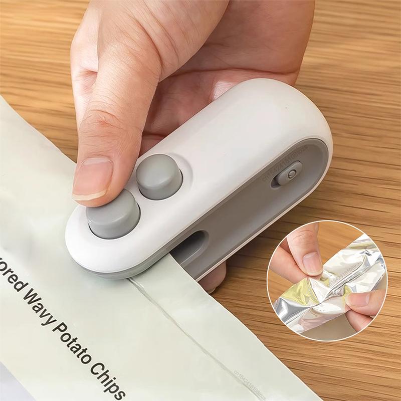 Food Snacks At Home - Mini Handlicher Lebensmittel-Versiegler USB-Aufladbar Beutel-Verschließer Perfekt