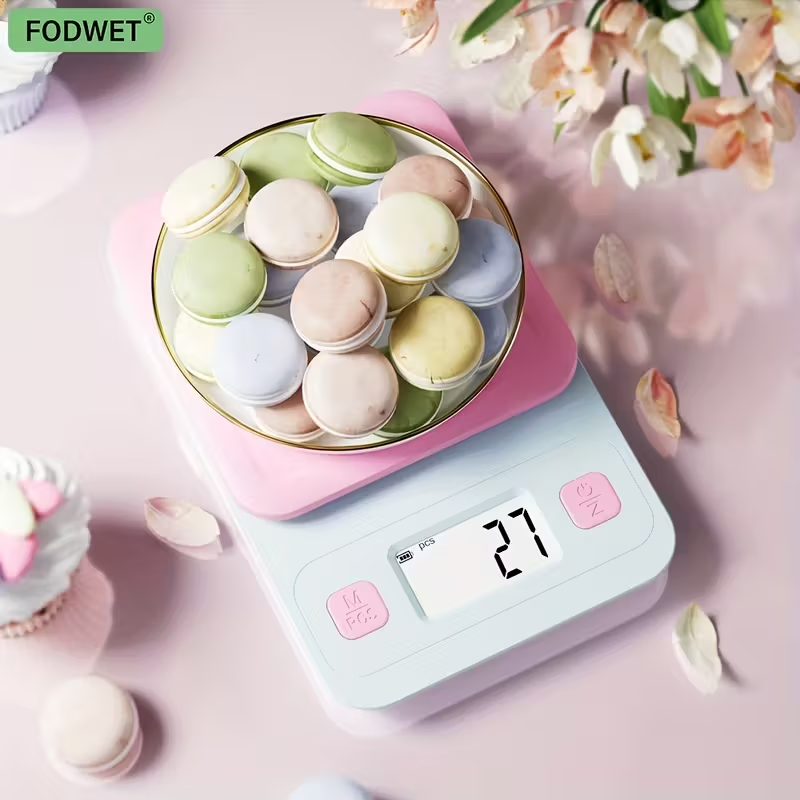 Food Z - Digitale Küchenwaage, mit LCD-Display, 0. 1oz/1g