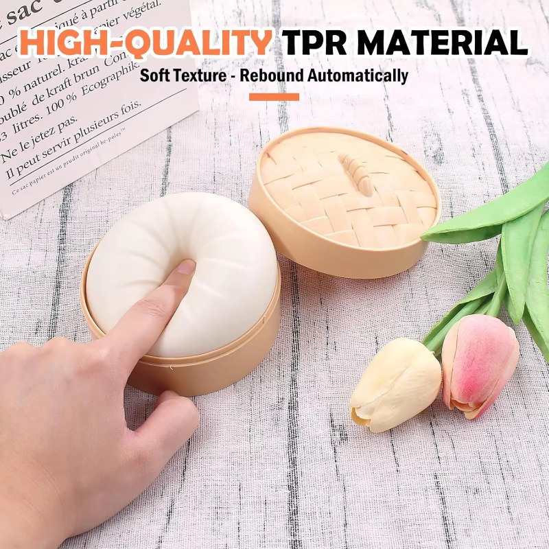 Bunte Dumpling-Squishies: Stre – Food Grocery Snacks Bewertung und Preis