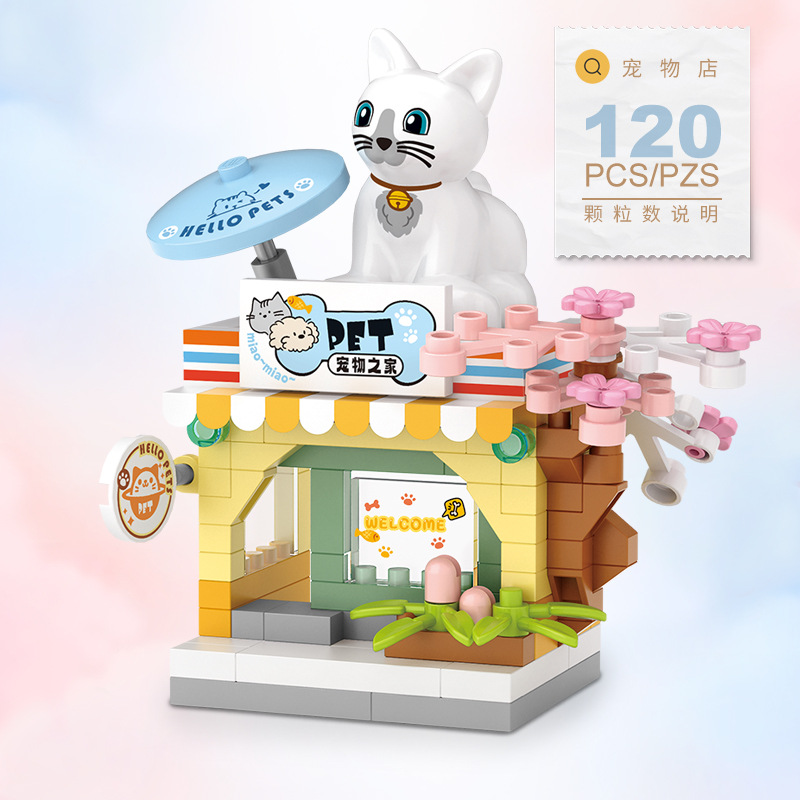128-Teiliges Spielzeug-Baustei – Food Snacks Ideas Bewertung und Preis