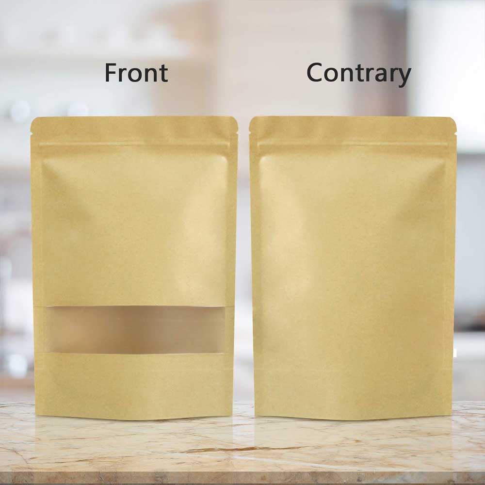 10–50 Stück Kraftpapier-Fenste – Food Or Snacks Bewertung und Preis