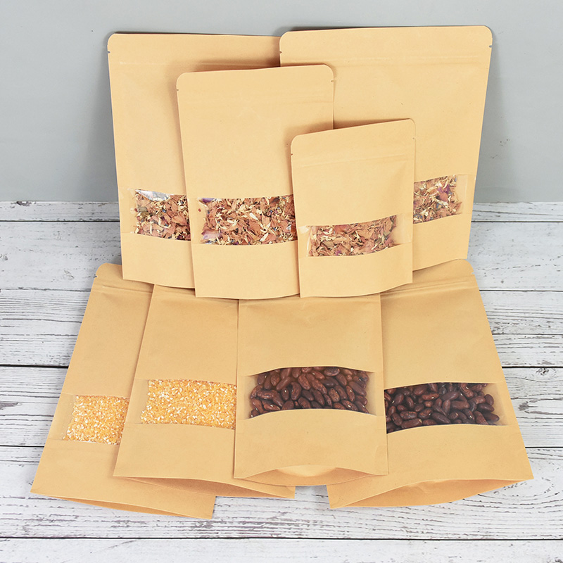 20/50 stücke Kraft Papier Zip- – Food Z Bewertung und Preis
