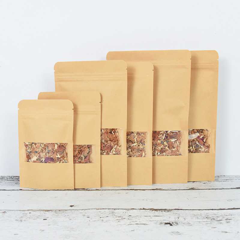20/50 stücke Kraft Papier Zip- – Food Z Bewertung und Preis