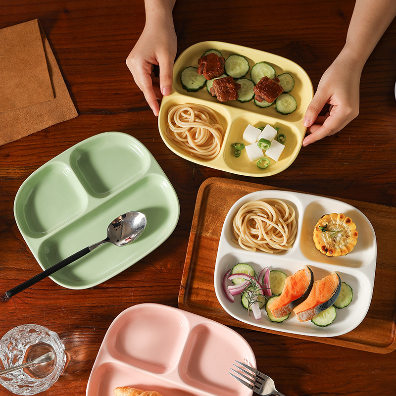 Triple Grid Keramik Frühstück  – Food Snacks For Weight Loss Bewertung und Preis